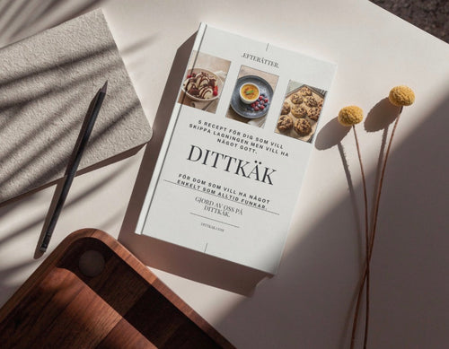 Efterrätt Kokbok med 5 recept.