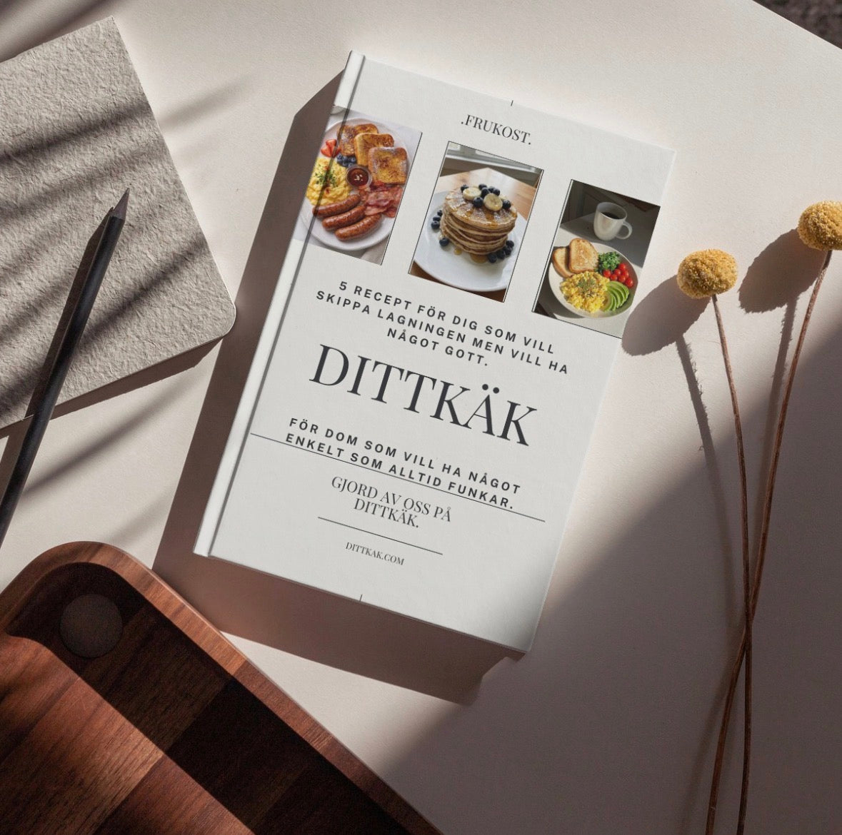 Frukost kokbok med 5 recept